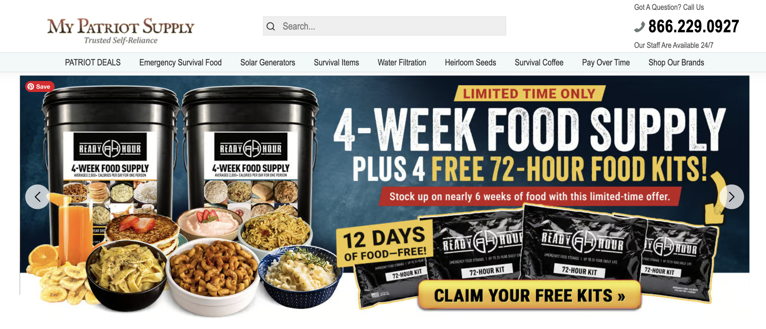 My Patriot Supply Affiliate Program for patriots My Patriot Supply